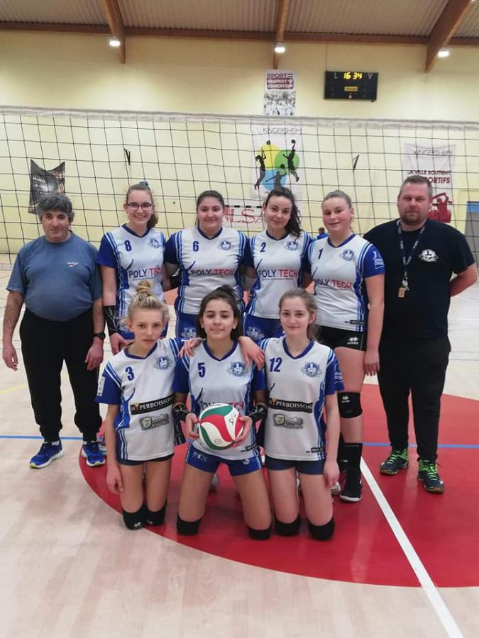 Beau week end de volley pour le Vbck: